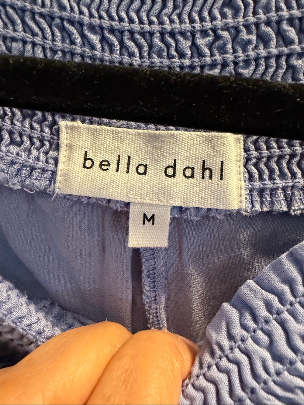 Bella Dahl Light Periwinkle Elastic Waist Jumpsuit